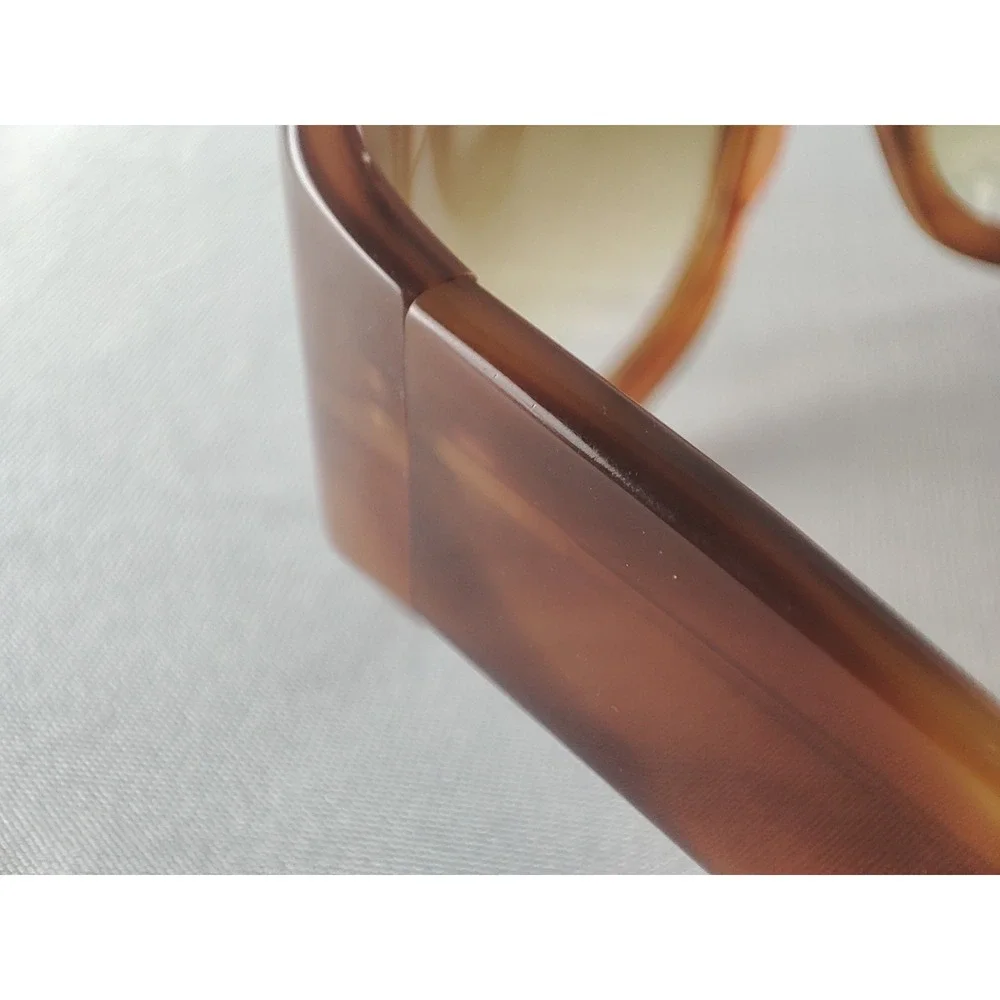 Oliver‎ Peoples Athena SYC Oversized Sunglasses Striped Honey Amber Japan 62mm